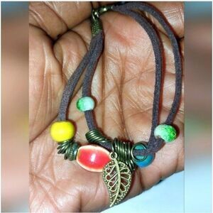 Vintage ethnic style beaded unisex bracelet